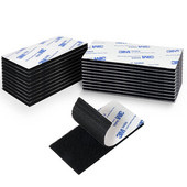 10 párov/sada samolepiacich suchých zipsov, nylonových samolepiek, suchých zipsov s lepidlom 3M, príslušenstvo pre domácich majstrov