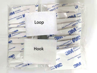 10 párov/sada samolepiacich suchých zipsov, nylonových samolepiek, suchých zipsov s lepidlom 3M, príslušenstvo pre domácich majstrov