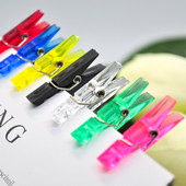 50tk värvilised fotoklambrid pesulõksud pesulõksud paberist käsitöö kaunistusklambrid väikesed plastikklambrid 35mm