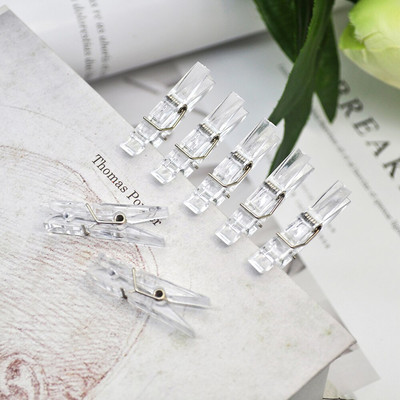 50tk värvilised fotoklambrid pesulõksud pesulõksud paberist käsitöö kaunistusklambrid väikesed plastikklambrid 35mm