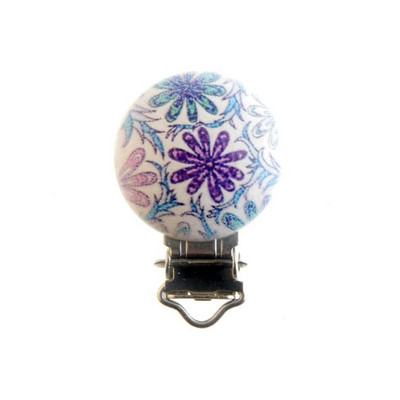 Kūdikių čiulptukų segtukai, mediniai metaliniai laikikliai Mieli kūdikių čiulptukų segtukai, priedai 4,4x2,9 cm