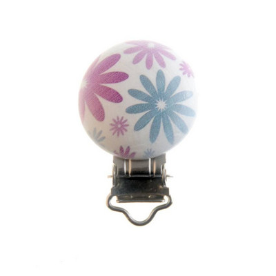 Kūdikių čiulptukų segtukai, mediniai metaliniai laikikliai Mieli kūdikių čiulptukų segtukai, priedai 4,4x2,9 cm