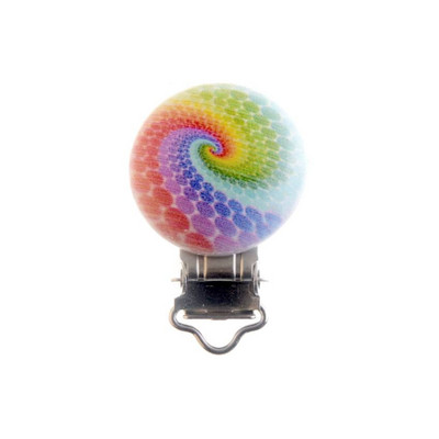 Kūdikių čiulptukų segtukai, mediniai metaliniai laikikliai Mieli kūdikių čiulptukų segtukai, priedai 4,4x2,9 cm