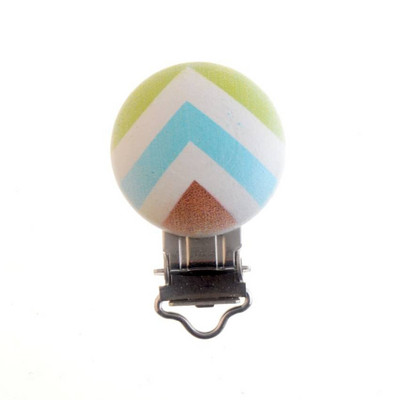 Kūdikių čiulptukų segtukai, mediniai metaliniai laikikliai Mieli kūdikių čiulptukų segtukai, priedai 4,4x2,9 cm