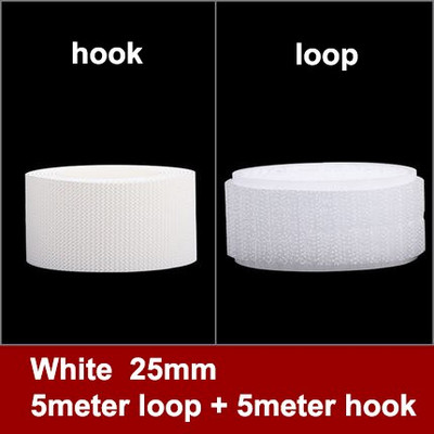 5M/rull Kvaliteetne tugev kleepuv konksu aasa kinnituslindi riba nailonist kleebise konksu aasa liim isetegemise jaoks ilma liimita