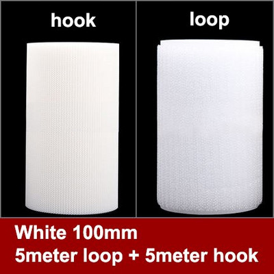 5M/rull Kvaliteetne tugev kleepuv konksu aasa kinnituslindi riba nailonist kleebise konksu aasa liim isetegemise jaoks ilma liimita