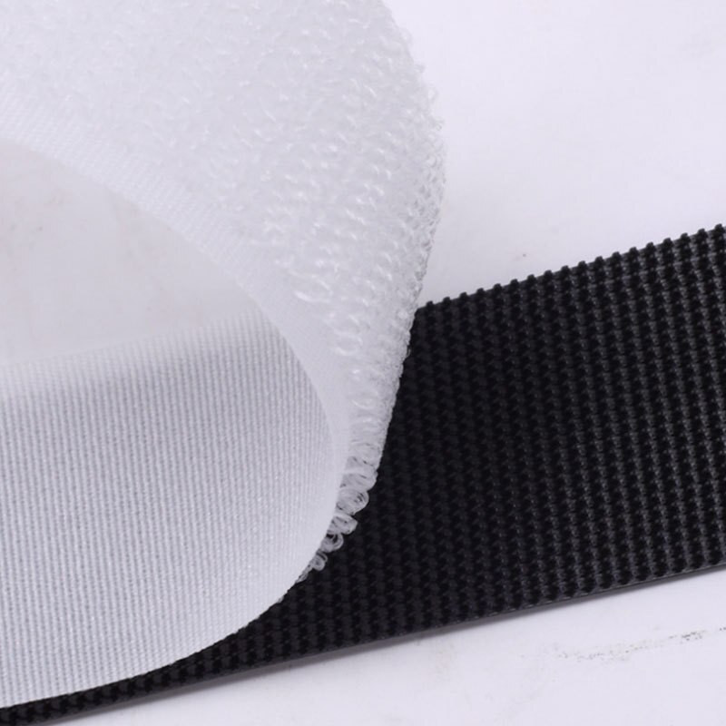 5M/rull Kvaliteetne tugev kleepuv konksu aasa kinnituslindi riba nailonist kleebise konksu aasa liim isetegemise jaoks ilma liimita