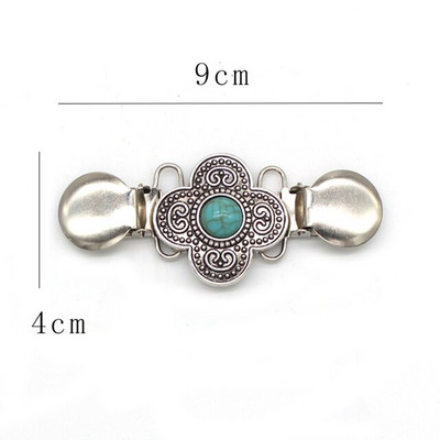 Retroeuroopa-ameerika stiilis rõivad salliklamber Naiste sall pandla kampsuni klambriga siidist sall mood prossi klambriga tarvikud