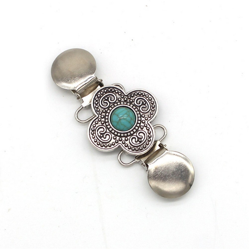 Retroeuroopa-ameerika stiilis rõivad salliklamber Naiste sall pandla kampsuni klambriga siidist sall mood prossi klambriga tarvikud