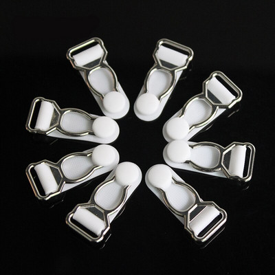 Pakabos segtukai 1,2cm Keliaraiščio segtukas Drabužių segtukas Drabužių aksesuarai Siuvimo reikmenys Metalas+ PP 10 vnt/st.