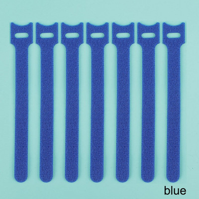 20 komada 15/20 cm višenamjenskog pričvršćivača Kabelske trake Traka Vezice za kabele Višekratne trake s omčama za kuke Žičane vezice Organizator kabela Omotači kabela