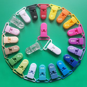 Sutoyuen 30 tk plastist luti klambrid / rippuvad klambrid haardehammastega beebi mannekeeni luti hoidiku klambrile