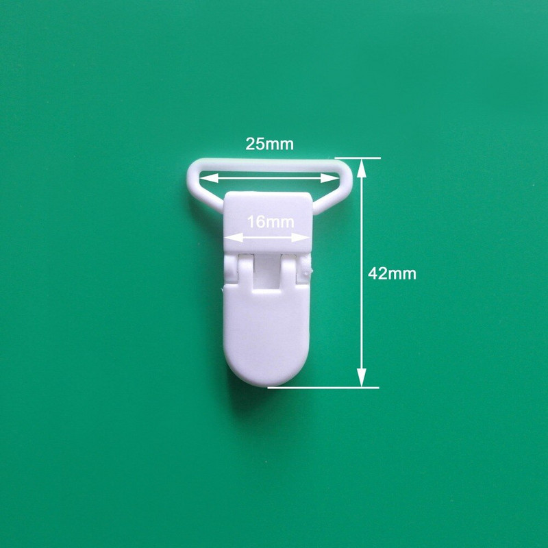 Sutoyuen 30 tk plastist luti klambrid / rippuvad klambrid haardehammastega beebi mannekeeni luti hoidiku klambrile