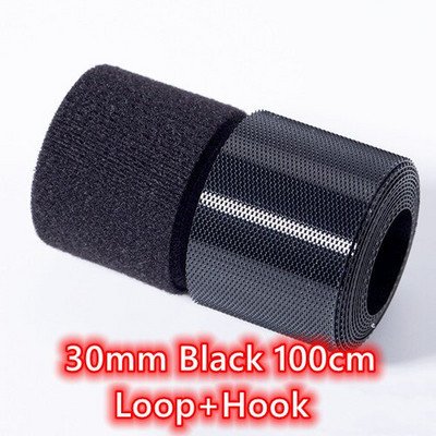 20/25/30/38/50mm Super subțire, moale, bandă autocolantă pentru copii, alb, negru, pentru copii, benzi cu cerc și cârlig, dispozitiv de fixare adeziv, accesorii de cusut