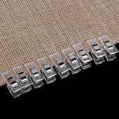 50 tk/ pakend õmblusklambrid käsitöö tekkide sidumine plastikust viiliklambrid õmblustarvikud klambrid rõivaklambrid