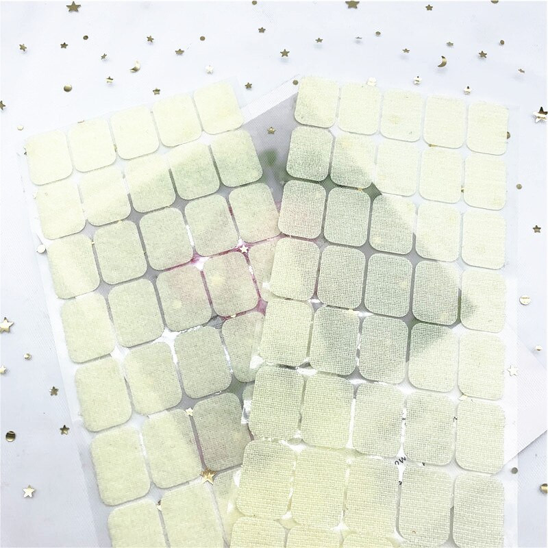 Цветен квадратен кръгъл стикер 10 мм точки 20*28 мм самозалепваща се лента за закопчаване Кука и примка Силно лепило Klitterband