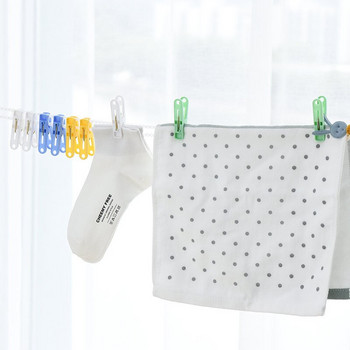 20 τεμ Πλαστικά πολύχρωμα μικρά κλιπ Κλιπ ραψίματος Καρφίτσες ρούχων Σφιγκτήρες ρούχων Craft φωτογραφικό χαρτί εικόνα για πετσέτα