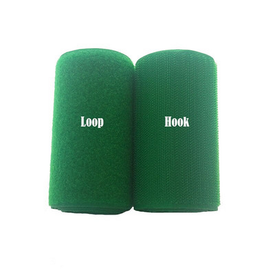 100 mm široka traka za pričvršćivanje kuka i omča traka za pribor za šivanje ogrebotina bez samoljepljive trake za pričvršćivanje popravak cipela zelena maslinasta