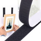 2 metre/páry silných samolepiacich suchých zipsov a slučiek, nylonových samolepiek, suchého zipsu s lepidlom pre domácich majstrov 30 mm