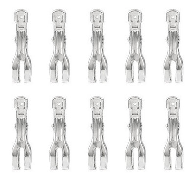 10/20 vnt Šiltnamio efektą sukeliančių spaustukų nerūdijančio beicinio metalo sodo spaustukai Šiltnamio efektą sukeliančių spaustukų metaliniai drabužių segtukai Šiltnamio skalbinių segtukai užkandžių segtukai