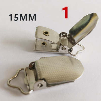 Kovové traky Paci, klipy na cumlík, detské cumlíky, spony, retiazkové príslušenstvo, plastový háčik, 30 ks