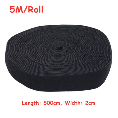 50 tk Vabastatavad korduvkasutatavad sidemed konks- ja silmuskinnitus Kahepoolne teip nailonist kaablisidemed T-tüüpi rihmatraat