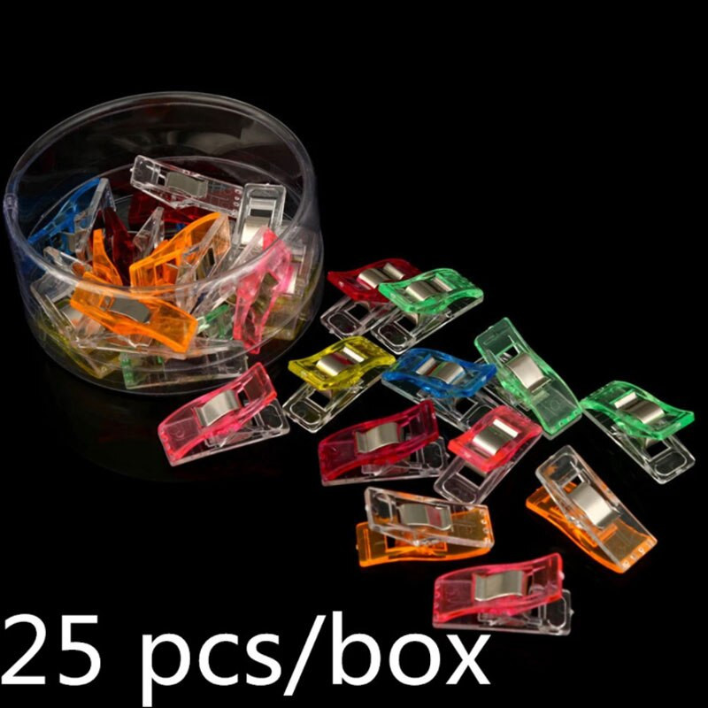 25/50/100/150 ks Šijacie remeselné prešívané prešívané deky Farebné plastové klipy Svorky Balenie pre patchwork Šitie remeslá Spona na kardigan