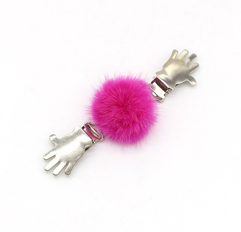 Šareni pom pom šalovi u obliku dlana broš kopča džemper šal čuvar ovratnik kopča držač podvezice odjevni dodaci nakit