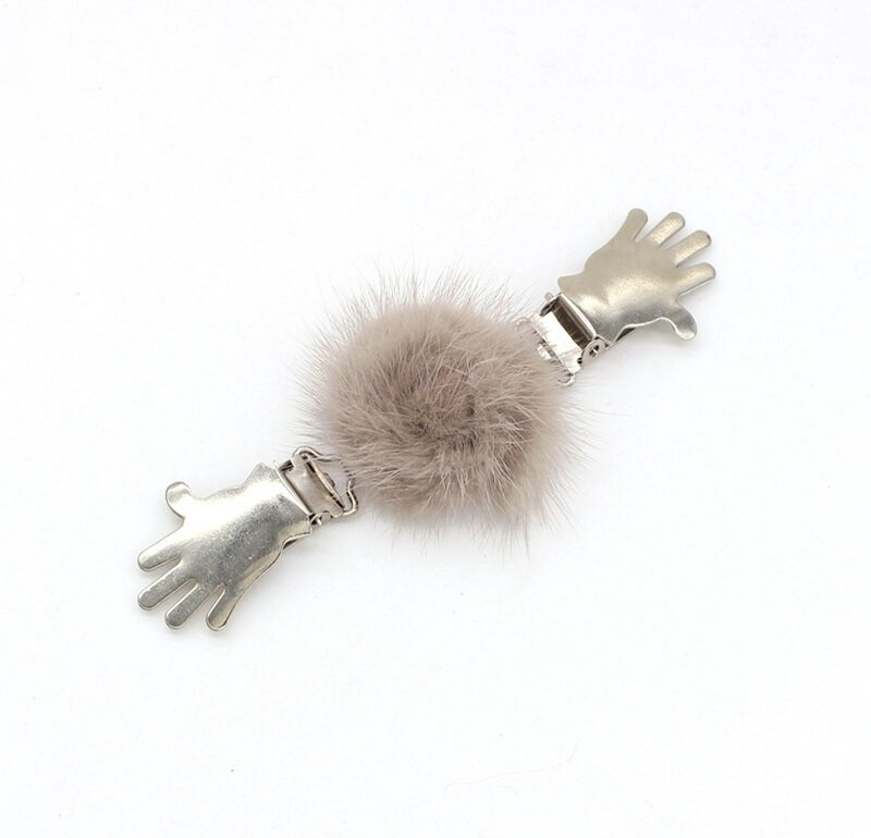 Šareni pom pom šalovi u obliku dlana broš kopča džemper šal čuvar ovratnik kopča držač podvezice odjevni dodaci nakit