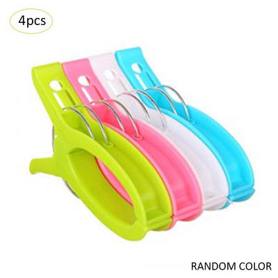 Plastové spony na vešiaky na bielizeň, výkonné spony na bielizeň, špendlíky na plážové uteráky, pružinová svorka, veľké chytené veľké spony