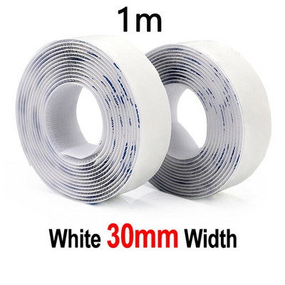 Bandă de fixare cu cârlig și buclă puternică de 1/2 metru Autocolant adeziv din nailon cu adeziv pentru bricolaj 30 mm