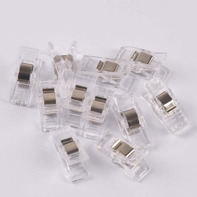 10 ks nových viacfarebných šijacích sponiek, háčkovacích, pletacích doplnkov, DIY svoriek na látky, patchworkových plastových sponiek, sponiek na papier