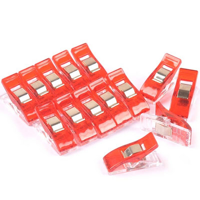 10 ks nových viacfarebných šijacích sponiek, háčkovacích, pletacích doplnkov, DIY svoriek na látky, patchworkových plastových sponiek, sponiek na papier