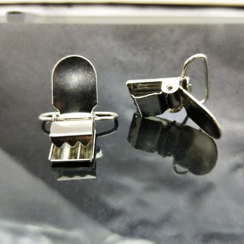 120 buc Agrafe din metal pentru suzetă Agrafe pentru îmbrăcăminte Artizanat pentru cleme pentru bavete Suport jucărie Accesoriu pentru cusut haine