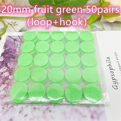 20 mm taškų lipdukų kabliukai ir kilpos dvipusė tvirta lipni juostelė, užsegama mygtuku, siuvimo įrankiai, reikmenys 50/100 porų