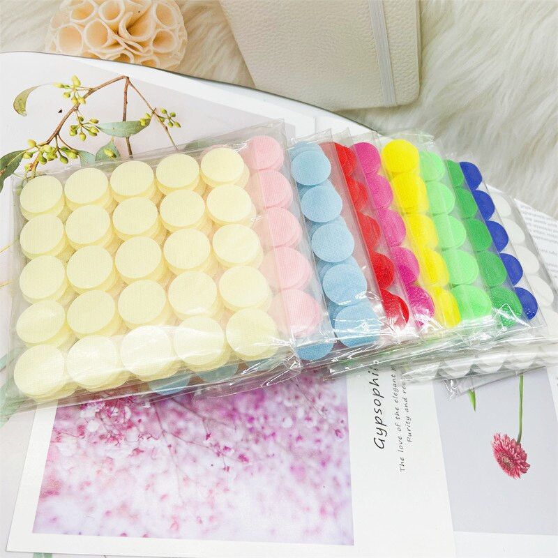 20 mm taškų lipdukų kabliukai ir kilpos dvipusė tvirta lipni juostelė, užsegama mygtuku, siuvimo įrankiai, reikmenys 50/100 porų