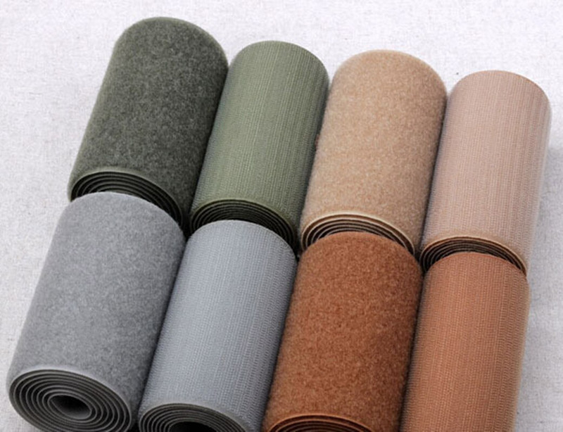 1 sada 110 mm šírka nylonu so suchým zipsom a páskou na prišívanie, nálepka, popruh, haute couture oblečenie, doplnky, taktické vybavenie 1M