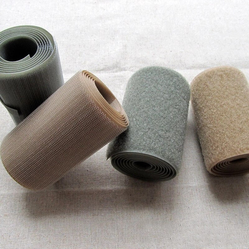 1 sada 110 mm šírka nylonu so suchým zipsom a páskou na prišívanie, nálepka, popruh, haute couture oblečenie, doplnky, taktické vybavenie 1M