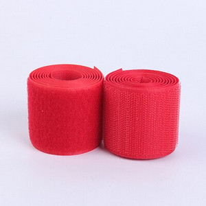 50MM 1meter/páry farebných upevňovacích pások z nylonu so suchým zipsom bez lepiacej spony, magické káblové zväzky, DIY remeselnícke šijacie príslušenstvo