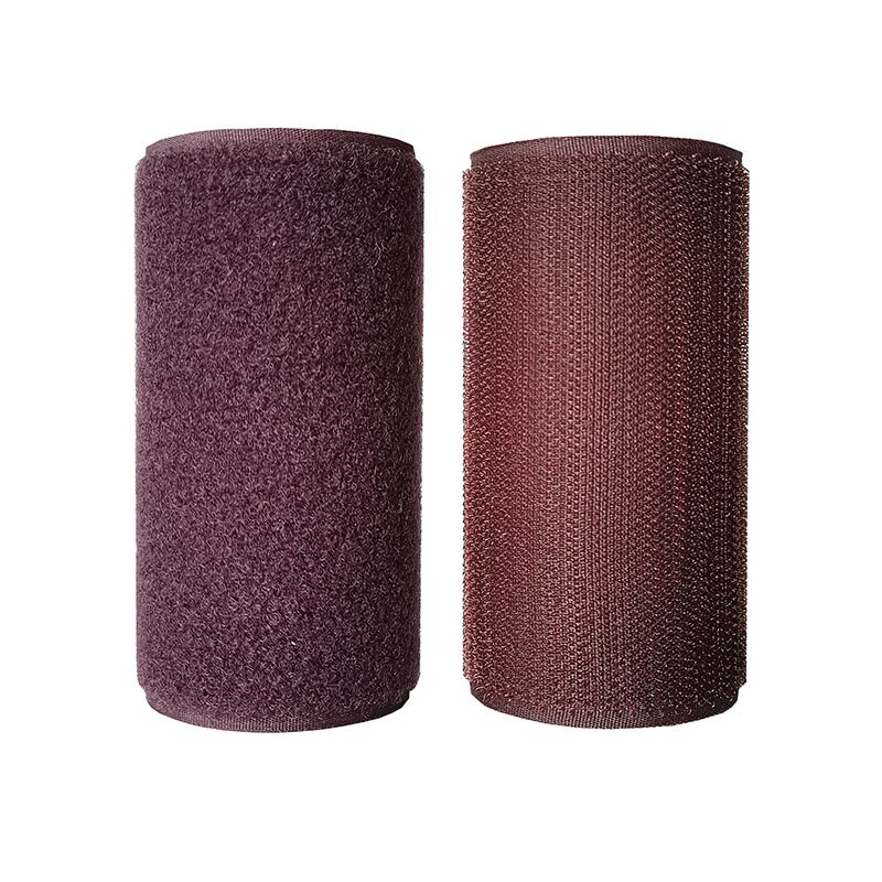 100 mm šírka káva bez lepidla suchý zips páska šijacia magická páska nálepka popruh Couture páska oblečenie