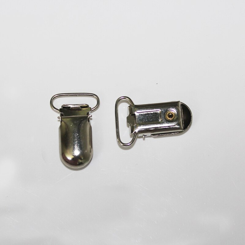 Strieborné/bronzové klipy na traky v tvare U na nohavice, praktické klipy na popruhy, kovové klipy, 10 ks/sada 35*20 mm