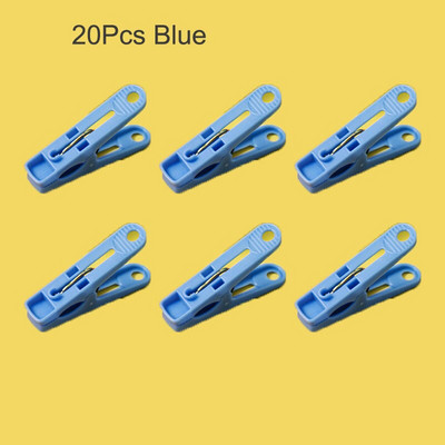 20 KOM. Štipaljke za rublje, šarene male kopče, kopče za šivanje, posteljina, grudnjak, čarape, čarape za putovanja, prijenosne štipaljke za odjeću, plastične kopče za šivanje