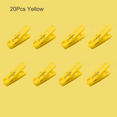 20 KOM. Štipaljke za rublje, šarene male kopče, kopče za šivanje, posteljina, grudnjak, čarape, čarape za putovanja, prijenosne štipaljke za odjeću, plastične kopče za šivanje