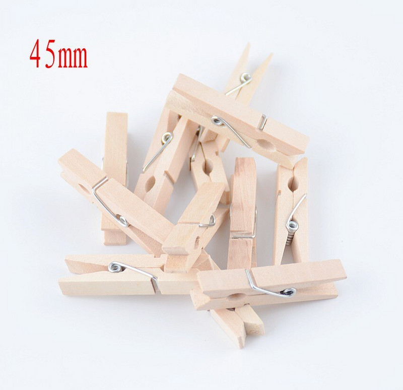 Tasuta kohaletoimetamine – memopostkaart foto naturaalses värvitoonis puidust klamber Suurem suurus 30/35/45/72 mm Kodu käsitöö kaunistus majapidamistarbedD3014