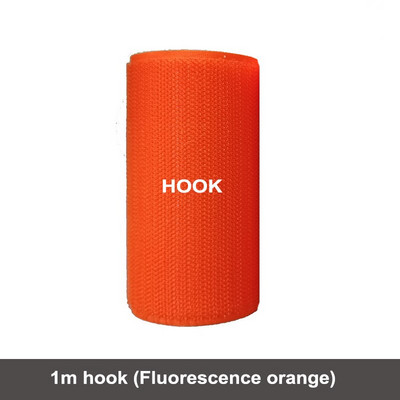 10 cm lățime nailon portocaliu fără bandă adezivă buclă cu cârlig bandă de fixare magică pentru cusut bandă autocolantă magică bandă de pânză