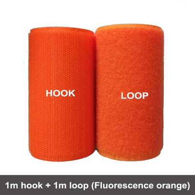 10 cm lățime nailon portocaliu fără bandă adezivă buclă cu cârlig bandă de fixare magică pentru cusut bandă autocolantă magică bandă de pânză