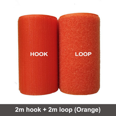 10 cm lățime nailon portocaliu fără bandă adezivă buclă cu cârlig bandă de fixare magică pentru cusut bandă autocolantă magică bandă de pânză