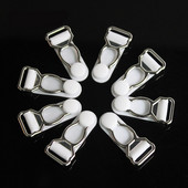 Пластмасов черен корсет Крак Щипка за колан Куки Краища на тиранти Дръжки за чорапи Щипки за тиранти