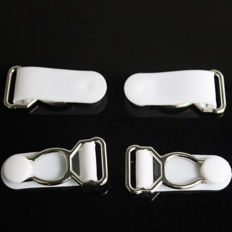 Пластмасов черен корсет Крак Щипка за колан Куки Краища на тиранти Дръжки за чорапи Щипки за тиранти