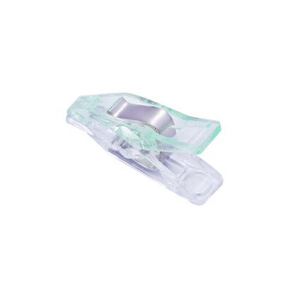 50 tk mitmevärvilised plastklambrid lapitehnikas õmblemiseks DIY palistatud õmblustööriistad õmblustarvikud 2,7 * 0,7 * 0,4 cm